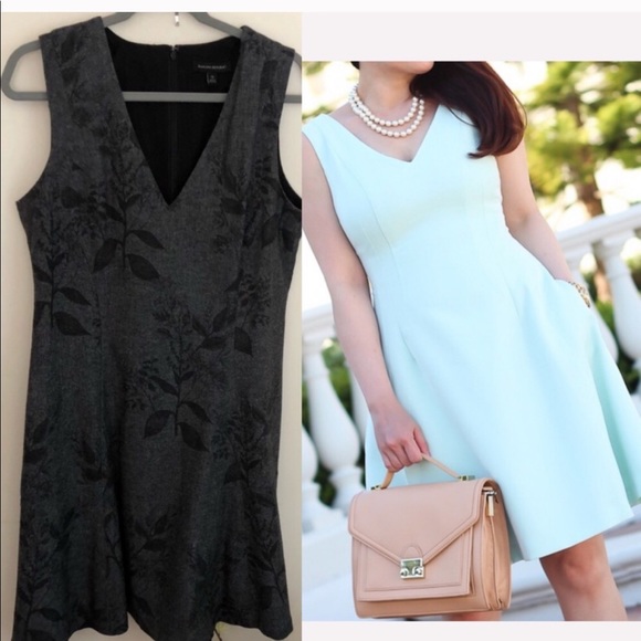 Banana Republic Fit and Flare Flower Print Dress - Picture 5 of 7